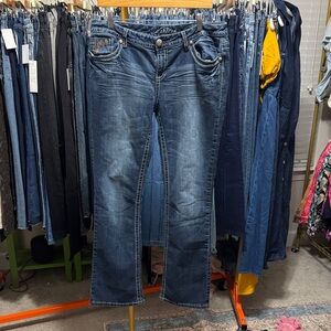 Maurice’s Embellished Jeans Size 13/14